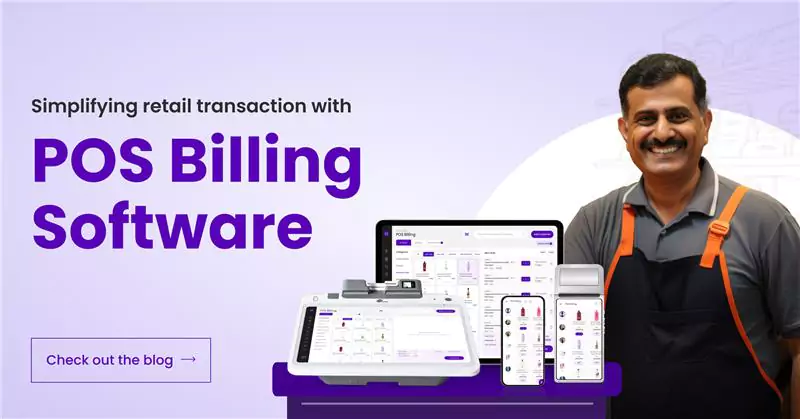 POS Billing System Software for Retails Transactions
