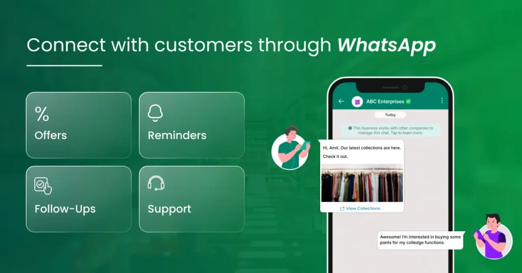 Connect with WhatsApp Chat