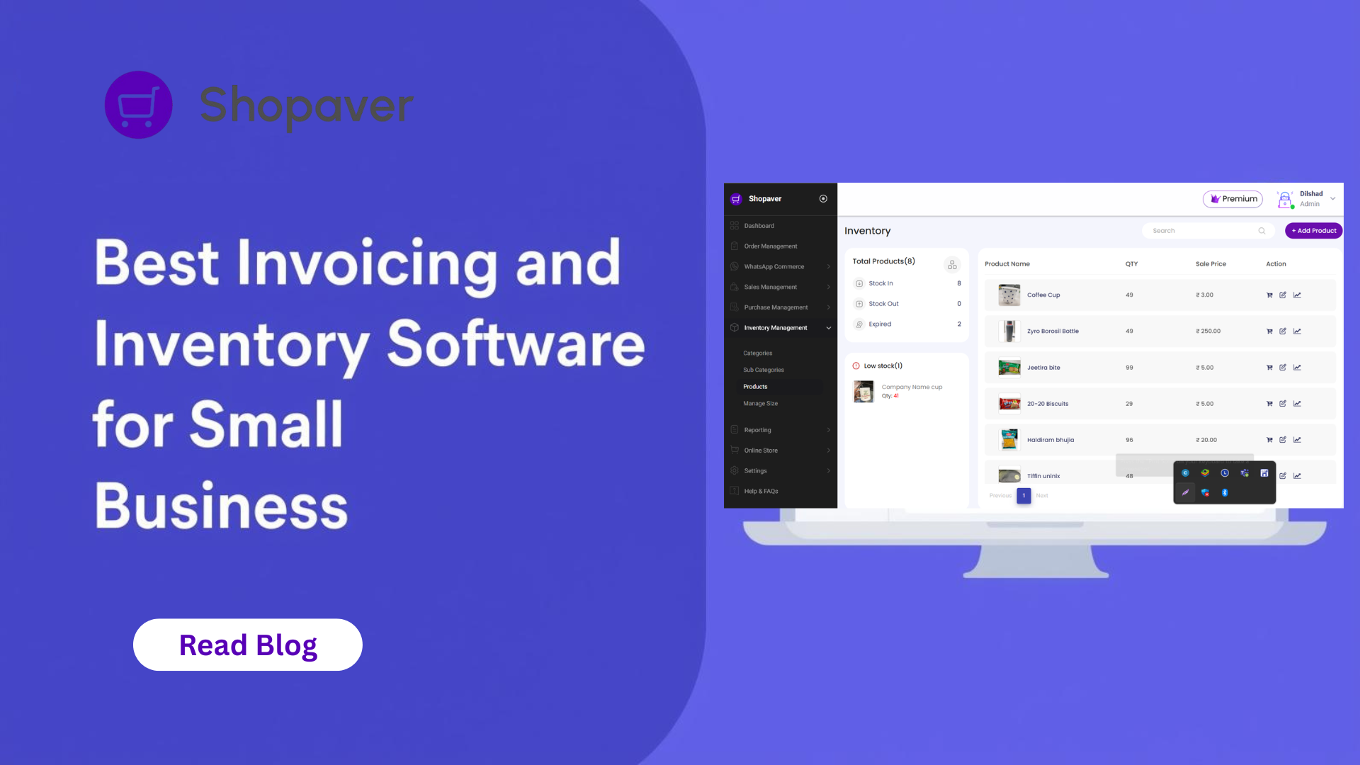 Best invoicing and inventory software for small business