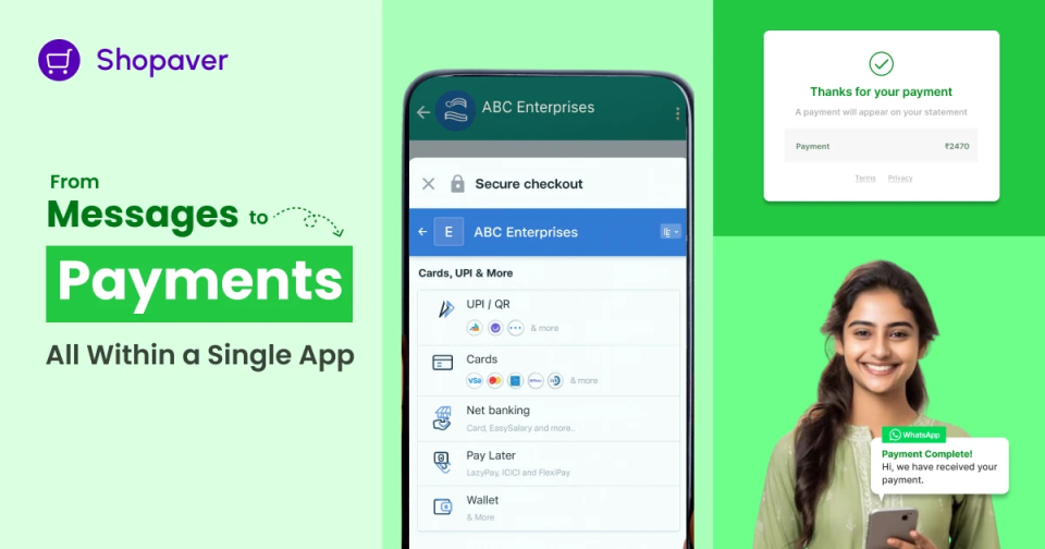 WhatsApp Payment System