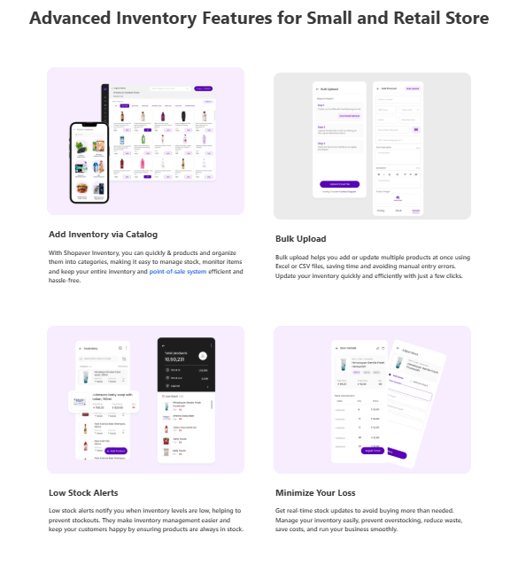Advanced Inventory Features