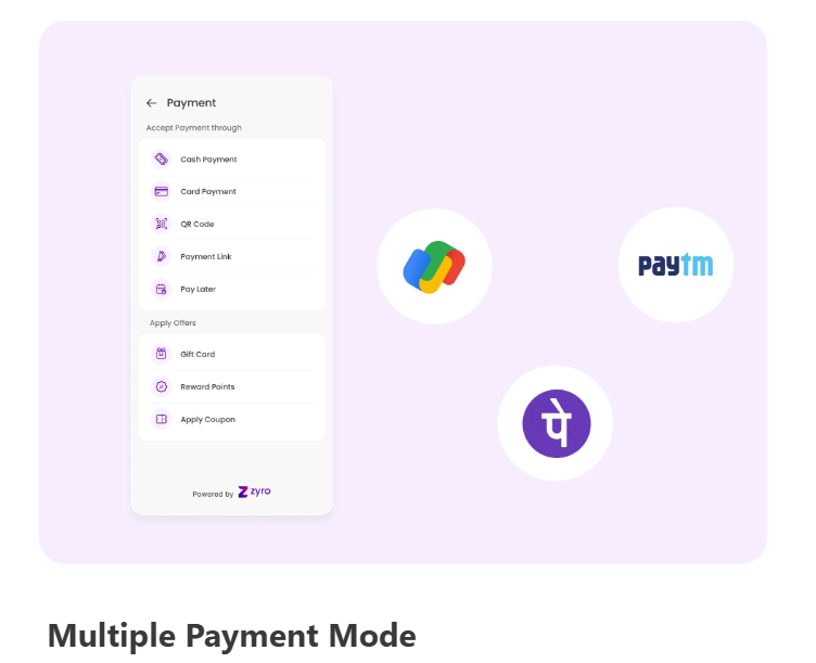 Multiple Payment Pos Machine