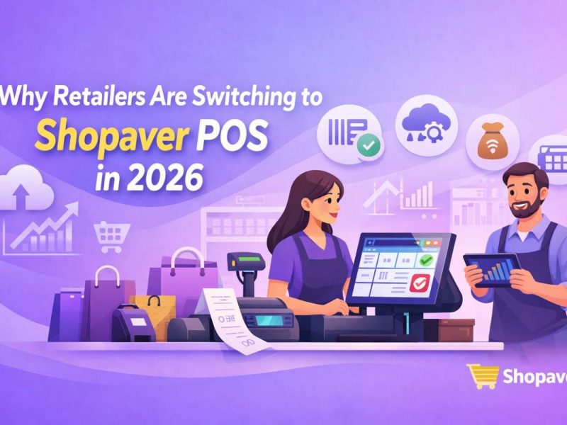 Shopaver POS system for retail inventory management