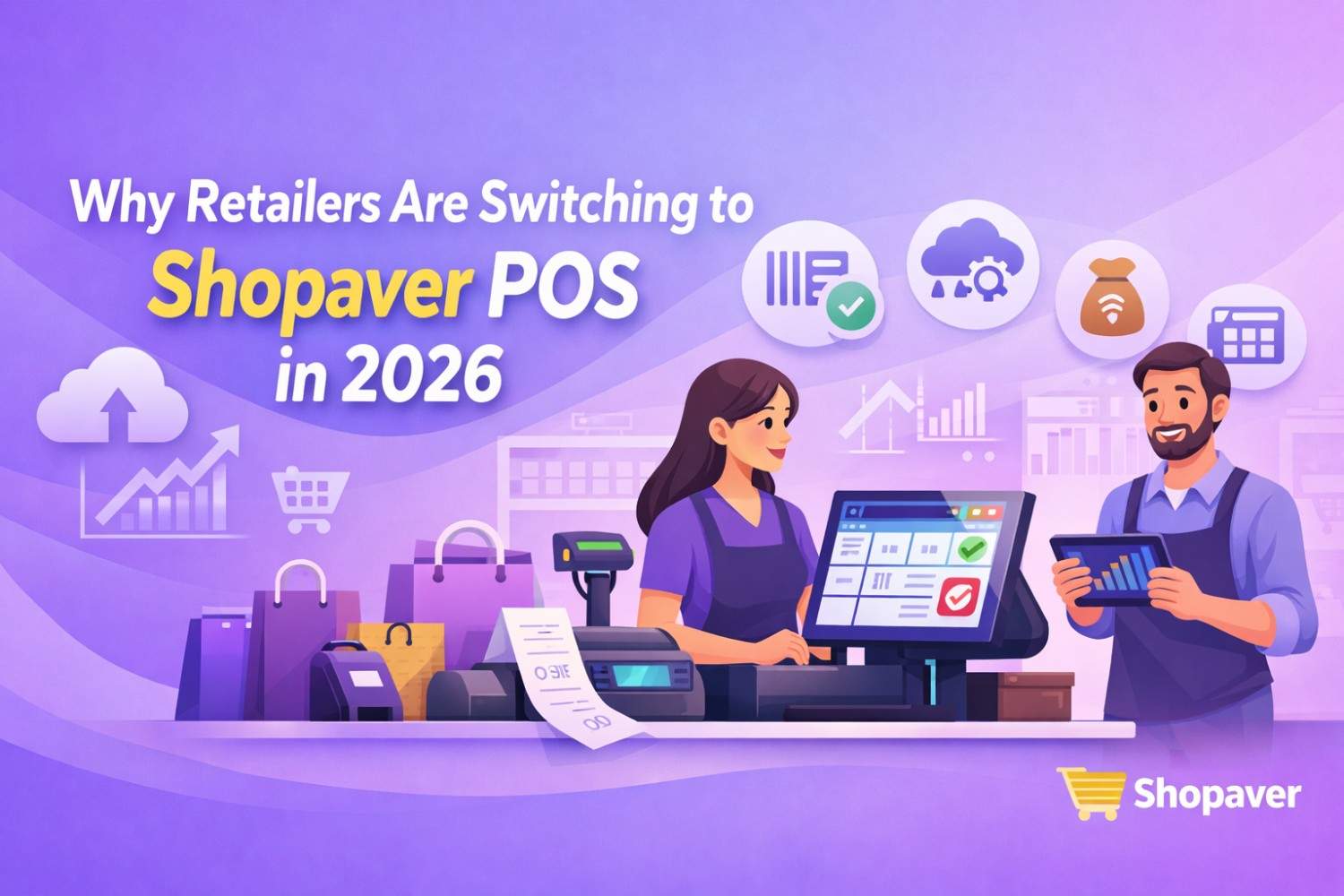 Shopaver POS system for retail inventory management