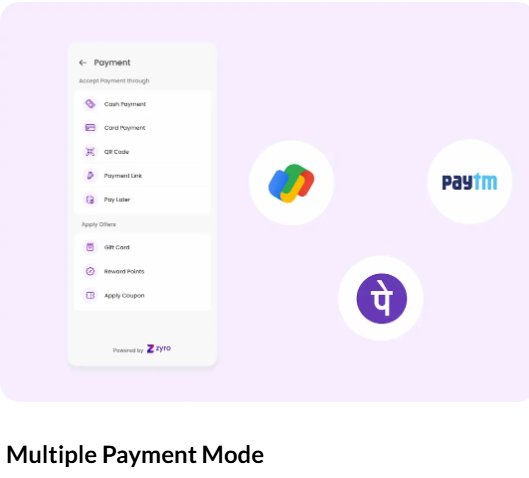 Multiple Payment Collection Option