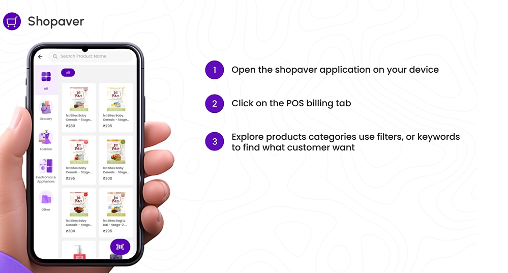 Shopaver Pos Dashboard