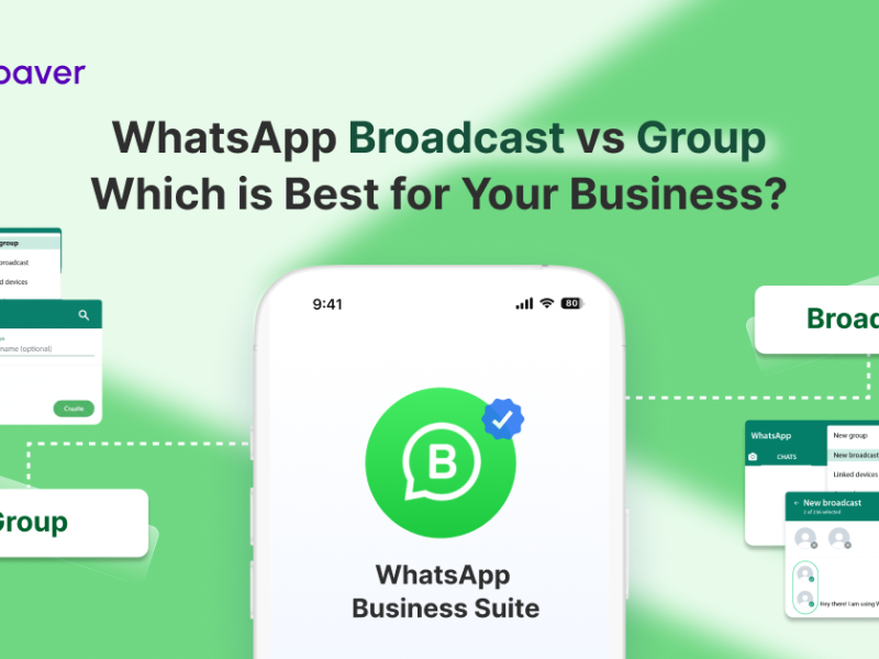 whatsapp broadcast vs group
