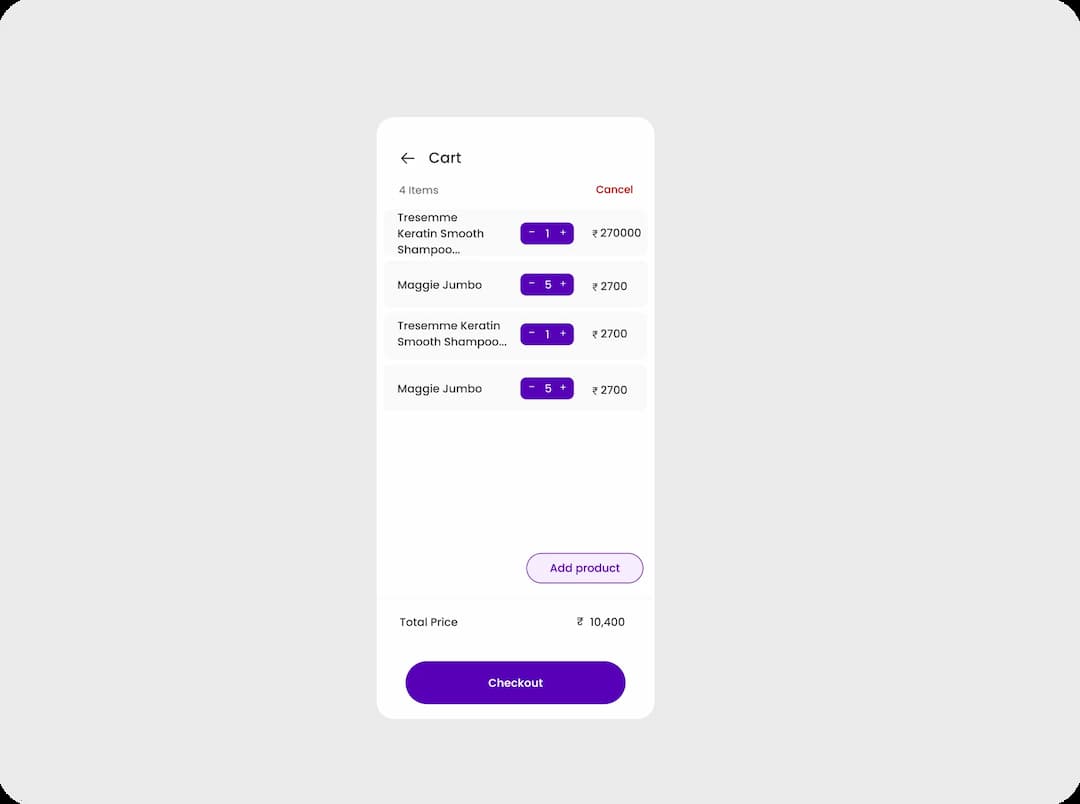 User friendly Interface