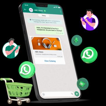 Whatsapp commerce on mobile